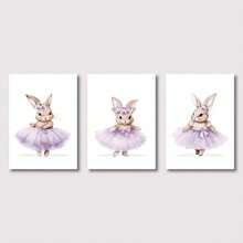 1 件/3 件墙壁艺术海报可选框架动物波西米亚风卡通帆布画、狐狸、兔子、蜜蜂、熊、刺猬、花卉海报、艺术印刷品、墙壁照片、婴儿、儿童房、带框架的墙壁艺术 - 彩色 - 查看 42