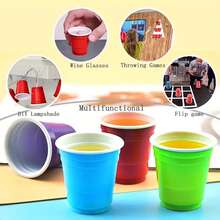 50/40/30/20 st. 50 g blykulsmuggar, minimuggar i glas och plast för födelsedagsfest, provsmakning och provsmakning - Svart - Visa 7