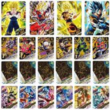 bandai 1 Paquete/5 Piezas Tarjetas de Goku hijo, Vegeta Saiyajin, Cartas raras de colección de intercambio TCG de Anime de Batalla como regalo y juguete