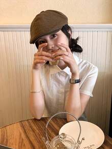 白色收腰夏季衬衫，采用创新设计和蕾丝花边 - 白色 - 查看 5