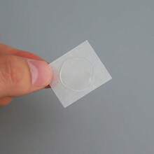 100/300/500/800/1000 pièces Colle point clair pour ballons (100 pièces point rond/rouleau) Ruban adhésif double face non marquant Adhésif en points détachable utilisé pour les décorations de fêtes, mariages et événements
