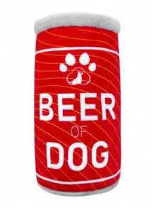 1pc Pet Voice Plush Toys Bite Toy Cute Soda Can Design Soft PP Filling Boredom Relief Toy For Dogs Cats Holiday Gifts/Birthday Parties/Daily Playtime All-Season Use