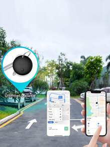 Localisateur Apple AirTag - Parfait pour la sécurité des personnes âgées, la gestion des portefeuilles/clés ou le suivi des animaux de compagnie. Profitez d'un suivi GPS mondial précis, emballé dans un boîtier compact avec une protection puissante. Ne perdez jamais vos proches ou vos objets importants (compatible avec les smartphones Apple)