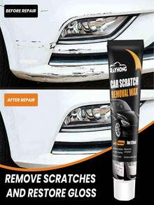 rayhong 汽车划痕修复蜡，汽车划痕去除剂，抛光漆面划痕修复蜡，车漆保护抛光防刮保养。它可以修复汽车表面的划痕、日晒损伤和指甲痕迹，清洁汽车表面的氧化层和污渍，恢复汽车光泽，并允许您在家中DIY修复汽车上的各种划痕，节省成本。