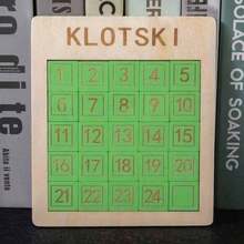 1 件木制数字华容道拼图游戏，智力游戏，锻炼思维和逻辑，节日/生日礼物，万圣节礼物，圣诞节礼物，平安夜礼物，礼物，儿童玩具，玩具，游戏 - 彩色 - 查看 16