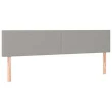 vidaXL Bed Frame Without Mattress 120x190 Cm Fabric Light Gray