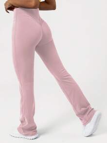 Sodalemon Women'S Tight Dancing Flare Yoga Sports Pants Tights