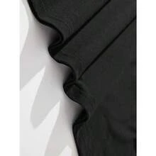 Men'S HALA MADRID Patterned Summer Casual Short-Sleeve T-Shirt - 黑色 - 查看 3