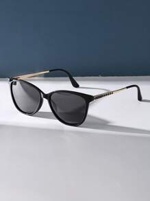 Lunettes de soleil polarisées style œil de chat pour femmes, monture en métal rétro mode, style classique, décoration pour les sports de plein air, la randonnée, les voyages, la plage, la conduite, la pêche, protection UV d'été, tenue de sortie, vacances à et cadeau pour la famille et les amis