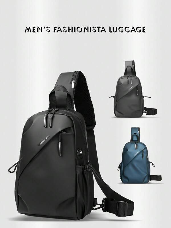 Nieuwe heren canvas schoudertas, borsttas, casual sport, reistas, koerierstas, schoudertas, crossbodytas, heuptas, heuptas, kerstcadeau, Thanksgiving, grappig cadeau, borsttas, zomer, lente, rugzak, zwarte kleur, tas, schoolbenodigdheden, portemonnee, motortas, herenbenodigdheden, afstuderen, sport, leven