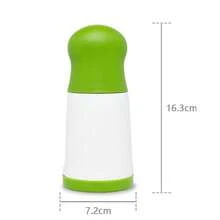 1 件大蒜压碎机、香草绞碎机、香料研磨机、调味料研磨机，轻微瑕疵（加工问题），不影响正常使用，请谨慎购买 - 綠色 - 查看 13