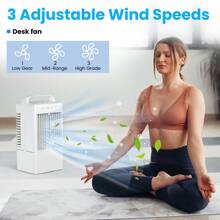 Nuevo ventilador de enfriamiento por agua USB de escritorio, ventilador de aire acondicionado para dormitorio, enfriador de aire portátil mini para uso doméstico