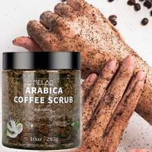 Exfoliante de café Arábica MELAO - Exfoliante para pieles lisas y resplandecientes | Reduce estrías, acné y celulitis | Regalo para amantes del café - Café - Ver 2