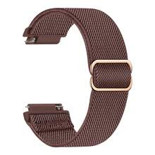 Compatible With Galaxy Watch 7 6 5 4 Band 40mm 44mm Watch 5 Pro 45mm/Active 2 Band/Watch 3 41mm/Galaxy Watch 6 4 Classic,20mm 22mm Stretchy Sport Solo Loop Breathable Wristband - 20mm - View 15