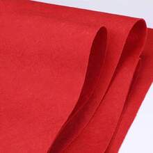 Alfombra roja gruesa, apertura de boda, entrada a la tienda, área grande antideslizante de uso a largo plazo para escalera de bienvenida, uso comercial - Rojo - Ver 2