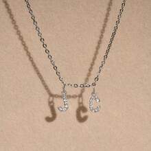 1 chiếc vòng cổ chữ cái đầu bằng thép không gỉ và đá Cubic Zirconia tùy chỉnh theo phong cách tối giản thời trang, tông vàng ngắn, quà tặng cho bạn gái, mẹ, gia đình, bạn bè, con gái, lý tưởng cho lễ kỷ niệm, sinh nhật, trang phục hàng ngày, tiệc tùng, ngày của mẹ, ngày lễ tình nhân, tốt nghiệp, đám cưới, đen, bạc, vàng, phong cách, đầy màu sắc, cổ điển, đơn giản, unisex, giản dị, dễ thương, tùy chỉnh, cá nhân hóa, độc đáo, quà tặng lý tưởng cho anh ấy, quà tặng lý tưởng cho cô ấy, cô ấy, bạn trai, bạn gái, bố, mẹ, gia đình, bạn bè, cho lễ kỷ niệm, cho sinh nhật, cho lễ tốt nghiệp, cho vũ hội, cho bữa tiệc, trang sức thời trang tùy chỉnh, lãng mạn tinh tế, bạc phong cách - Bạc - Xem 9