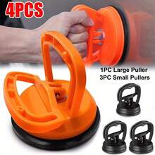 4PCS Dent Puller Car Body Panel Suction Cup Repair Removal Tool Kit Up 200KG - Orange - View 2