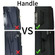 Equipaje ORLACS, Juego de maletas 20+24+28, Conjunto de tres piezas, Material de nailon y tejido de Oxford, Medio súper ligero, Asa única, Cerradura, Expandible con doble cremallera, Gran capacidad de almacenamiento, Ruedas universales silenciosas de 360°, Alta calidad, Impermeable