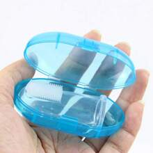 1pc Pet Finger Toothbrush Pet Toothbrush Silicone Toothbrush Puppy Cat Finger Set Brush Finger Pet Toothbrush Small Size Suitable For Dogs And Cats