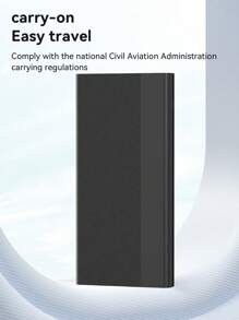 1 X 10000/20000mAh Portable Power Bank, 22.5W Dual USB 1 Type-C Fast Charging, LED Power Display, Suitable For Charging Phones And Other Electronic Products, Portable Emergency Power Bank - Multicolor - View 5