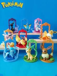 pokemon 1/9pcs , Multi-Form Blind Box Ornaments , Is A Perfect Birthday Party And Boyfriend Gift, Suitable For Display In The Bedroom, Study, Living Room, Kitchen, Bathroom, Etc., Birthday Gift Toys, Pikachu, Handmade Sets, Is An Ideal Gift For Enthusiasts, Party Lovers And Collectors, Suitable For Birthday Party Decoration.