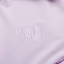 Adidas MH 针织夹克，立领，修身女士瑜伽健身运动服 KE5781 - 冰淺紫色 - 查看 4