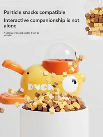 Little Yellow Duck Freeze-Dried Launch Dog Funnel Toys Pet Feeder Toys Can Put Snacks Freeze-Dried