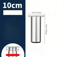 4 piezas Patas ajustables para gabinete, Patas de muebles ajustables, Elevadores de muebles de sofá, Patas de repuesto DIY para muebles, Pies para soporte de TV - Multicolor - Ver 15