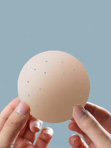 Reusable Ultra-Thin Nipple Covers, Comes With Storage Gift Box, Invisible Self-Adhesive Breast Petals, Convenient To Carry, Lingerie & Lingerie Accessories, Prevent Nipple Protrusion Embarrassment - Beige - View 8