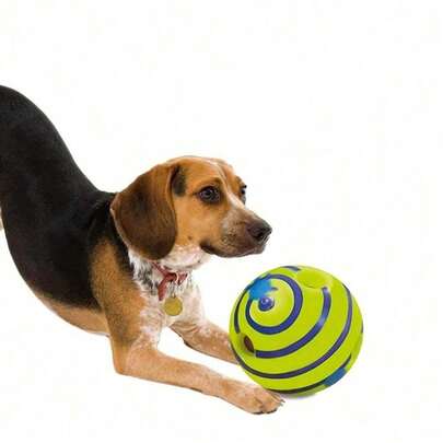 Universal Pet Chew Ball For Cats & Dogs - No Battery Required, Self-Activated Toy With Entertainment & Training Functions - Perfect For Dental Cleaning