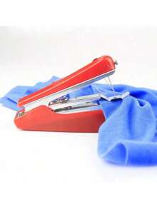 1 件便携式迷你手动缝纫机，家用和旅行用手持式缝纫机，便携式迷你手持式缝纫机，用于快速修理和修补 - 紧凑、轻便、易于使用的缝纫用品 - 彩色 - 查看 7