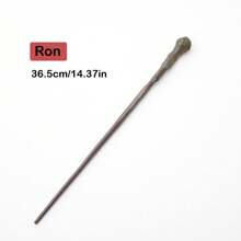 1pc Premium Classic Carbon Steel Magic Wand - Roleplay Scepter - Wand - Cane Gift - Photo Prop - LARP Party Supplies - Stage Performance Accessory - Gift & Collection - Home Decor - Birthday Gift - Unlock Your Own Magic World