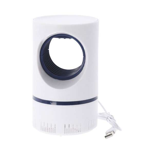 Lâmpada mata-mosquitos Well Home com ventilador e cabo USB, tamanho Ø9,6x16,4cm, frete grátis 24/72h