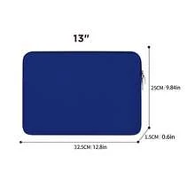 Laptop Sleeve Bag Compatible With MacBook Air/Pro, 11-15.6 Inch Notebook, Compatible With MacBook Pro 14 Inch M3 M2 M1 Chip Pro Max 2024-2021, Polyester Vertical Case With Pocket - Multicolor - View 19