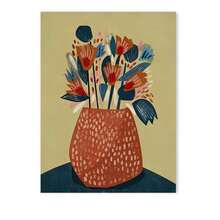 1 Pc Optional Frame Posters Wall Arts Abstract Painted Woman Couple Art Wall Art Animal Modern Nordic Canvas Painting Poster Living Room Bedroom Home Decor Wall Art ,Wall Art With Frame