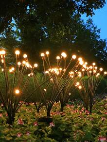 1 Stück 6/8/10 kopfige Solar-Kugelleuchte, Schwingungsleuchte, Dekorationsbeleuchtung, Hofdekorations-Leuchte, Gartendekorations-Leuchte, sanftes Licht mit automatischem Aufladen, Solarstromversorgung, Garten, Hof, Balkon, Terrassen-Dekorationsbeleuchtung