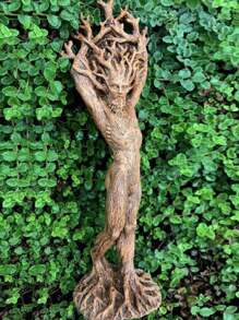 1pc Resin Figurine Forest Goddess Statue Resin Decor Craft