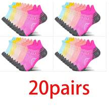 Calcetines deportivos de running profesionales de alta calidad, populares para transfronteriza, calcetines cortos al por mayor para hombres y mujeres - Multicolor - Ver 15