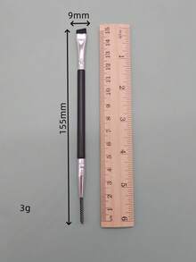 1pc Double Headed Eyelash Perm Lifting Brush Portable Lamination Eyelashes Separating Lash Lift Eyelash Extension Tool Detail Brush,Eyebrow Brush,Eyeshadow Brush,Spoolie,Spoolie Brush - Black - View 8