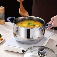 Heavy Duty SUS304 Stainless Steel 3-Tier Steamer Pot, Cooking Pot, Stockpot, Large Capacity, Multi-Function Cookware For Home Kitchen