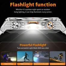LIGE LIGE New Women's Smart Watch Sports Outdoor Watch, 400 MAh Large Capacity Battery, LED Flashlight, 100+ Sports Mode, Photo Timing, Alarm Clock, SMS, Call Reminder, Weather Forecast, Fashionable Multifunctional Women's Outdoor Sports Watch