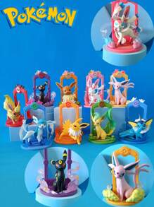 pokemon 1/9pcs , Multi-Form Blind Box Ornaments , Is A Perfect Birthday Party And Boyfriend Gift, Suitable For Display In The Bedroom, Study, Living Room, Kitchen, Bathroom, Etc., Birthday Gift Toys, Pikachu, Handmade Sets, Is An Ideal Gift For Enthusiasts, Party Lovers And Collectors, Suitable For Birthday Party Decoration.