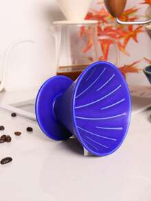 1 件大号可重复使用陶瓷手冲咖啡过滤器、无纸滴滤咖啡漏斗、陶瓷咖啡分享壶滴滤器 Back To School