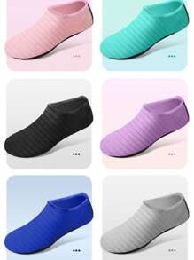 1 paire de chaussettes de plage à séchage rapide, avec un fond doux, convenant pour le snorkeling, la natation, la navigation de plaisance, la randonnée, le surf - respirantes, légères, essentiels de plage, accessoires de plage, flotteur de piscine