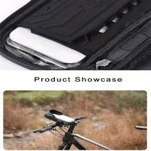 1pc Waterproof Bicycle Frame Bag, Motorcycle/Ebike Sports Cycling Cell Phone Holder Pouch - View 7