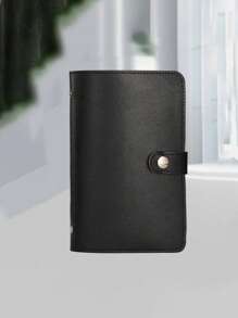100Pcs Envelope Budget Challenge Loose Leaf Binder, Money Saving Binder, PU Leather Banknote Storage Book, Money Organizer For Banknote Photos, Stamps And Bank Card Storage, Multi-Function Loose Leaf Storage Organizer Pouch, Large Capacity Cash Storage Notebook, Birthday/New Year Gift, Multi-Function Loose Leaf Storage Organizer Pouch, Portable Purse, Clear Card Holder, Travel Accessories, Boho Vibes