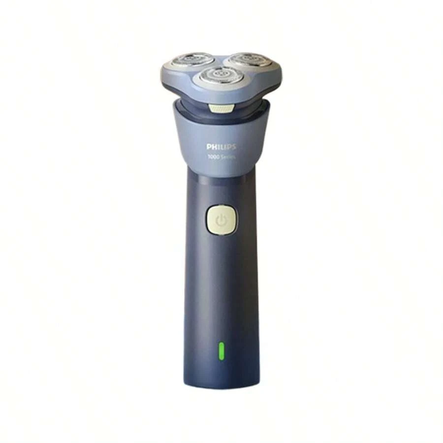PHILIPS 電動刮鬍刀S1886 3D浮動刀頭 舒適無痕 貼膚速剃 操作簡易 帶有風馳切剃系統 圓倒角刀蓋 耐腐蝕歐洲進口鋼材 IPX7級防水 藍色 - 藍色 - 查看 1