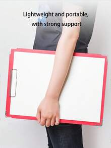 1pc Thickened Waterproof 8k Color Sketching Clip, Children's Drawing Clip, Sketching And Life Drawing Black Board With Fabric Texture. Applicable To: Outdoor Sketching For Art Students, Students' Drawing Of Classroom Homework, Teachers' Drawing Of Lesson Plans, Document Storage, And Outdoor Quick Sketching