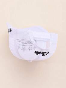 1 件 American Streetwear Demon Island 卡车帽，夏季刺绣遮阳棒球帽，Streetwear 网眼棒球帽 - 多色 - 查看 2