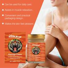 Crema muscular South Moon, suave para aliviar las molestias articulares y de rodilla, crema de masaje diaria de 4,4 x 6,7 cm - Multicolor - Ver 4
